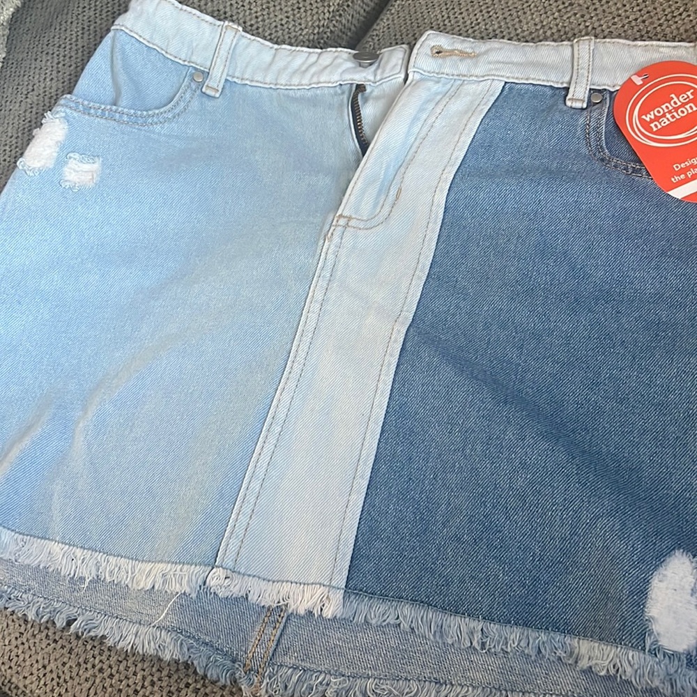 WN denim skirt